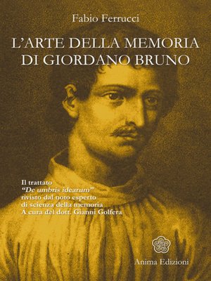 cover image of Arte della memoria di Giordano Bruno (L')